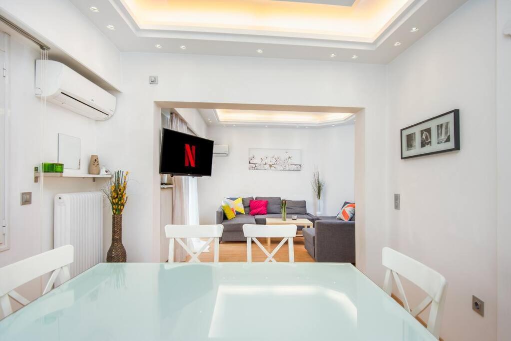 Modern Spacious Apt In Athen Exterior foto